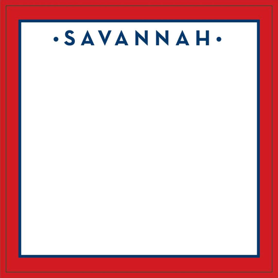 Savannah Notepad Notebooks & Notepads Rosanne Beck