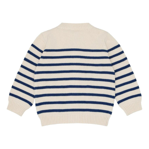 Unisex Breton Stripe Knit Sweater Sweaters Minnow 