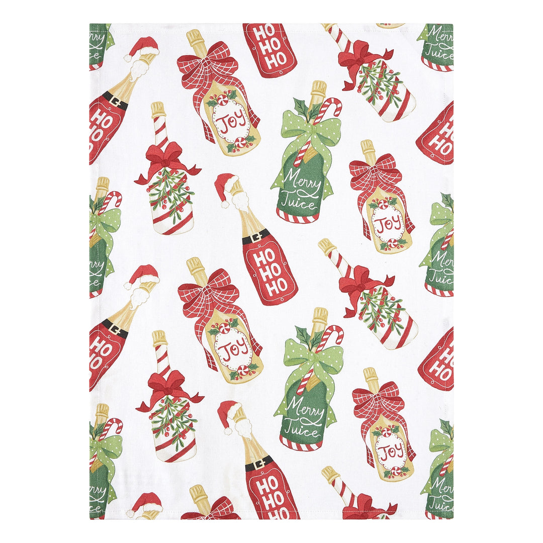 Christmas Champagne Kitchen Towel