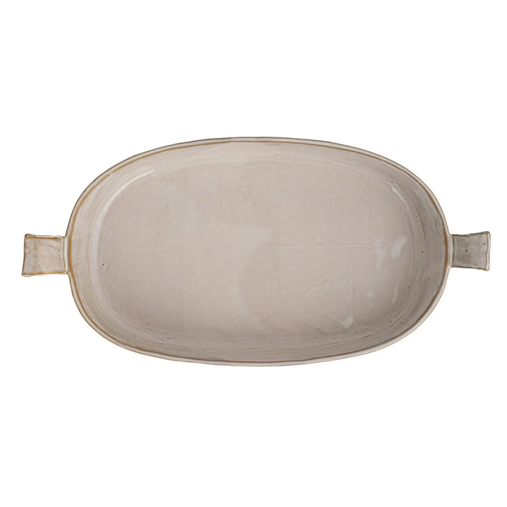 1-1/2 Quart Stoneware Baker w/ Handles Bakeware Creative Co-Op 