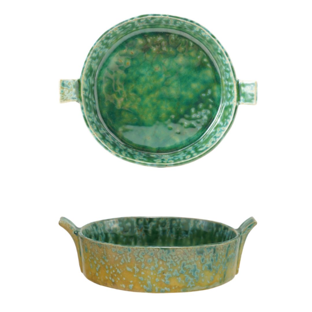 1-3/4 Cup Stoneware Baker with Handles Bakeware Creative Co-Op 