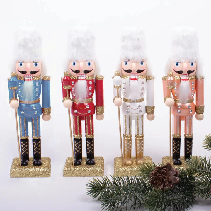 10" Nutcrackers - Various Colors Christmas Decor 8 Oak Lane 