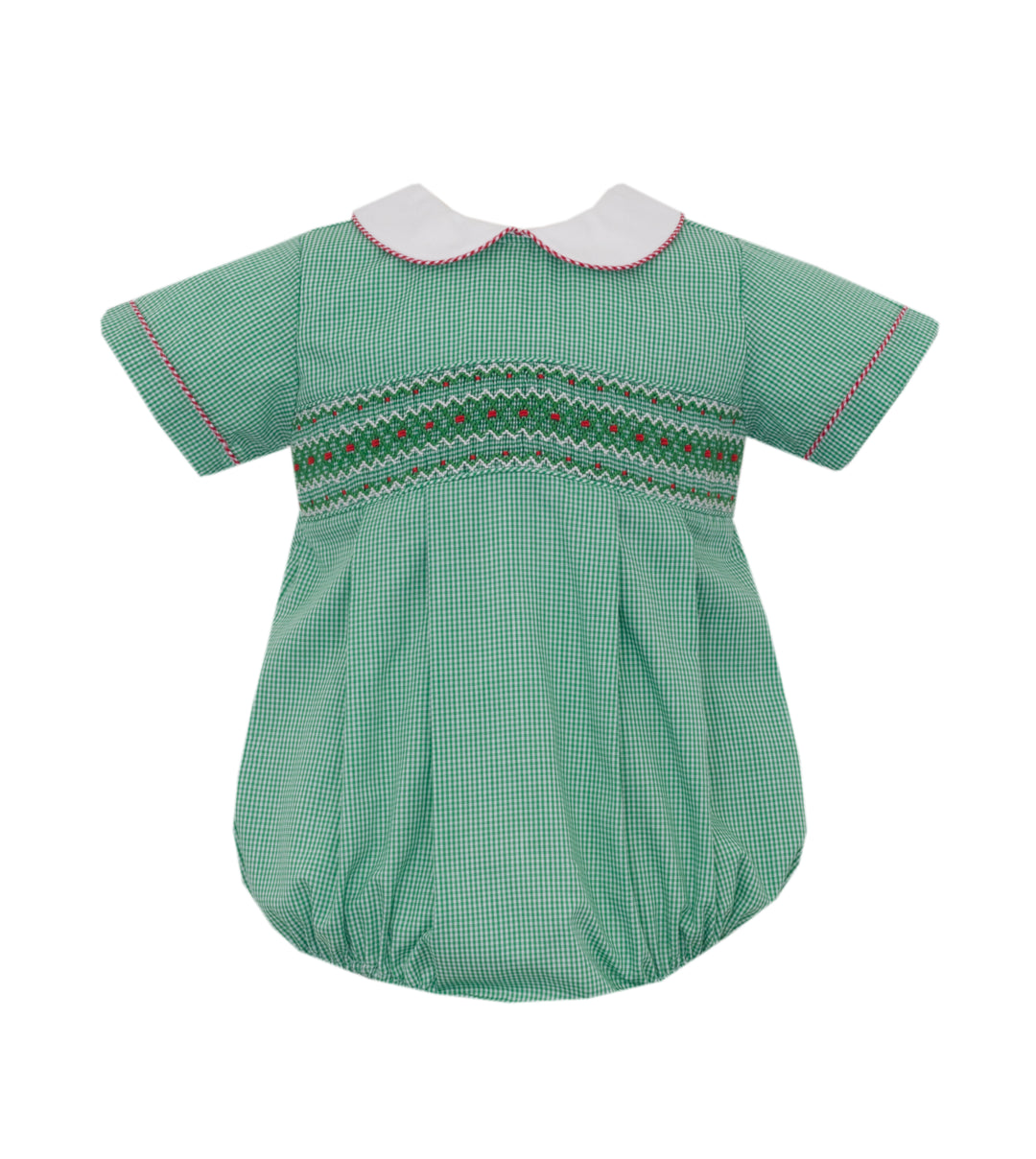 Sebestian Smocked Boy Bubble