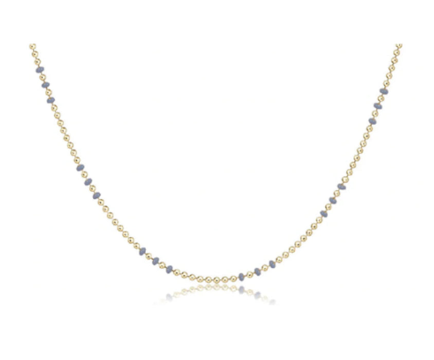 15" Choker Hope Joy - Gemstones Womens Necklace ENewton Platinum 