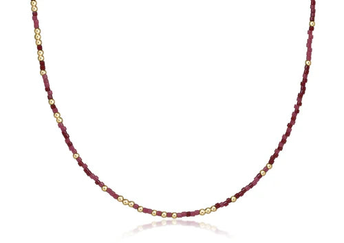 15" Choker Hope Unwritten Necklace Womens Necklace ENewton Berry Berry Funny 