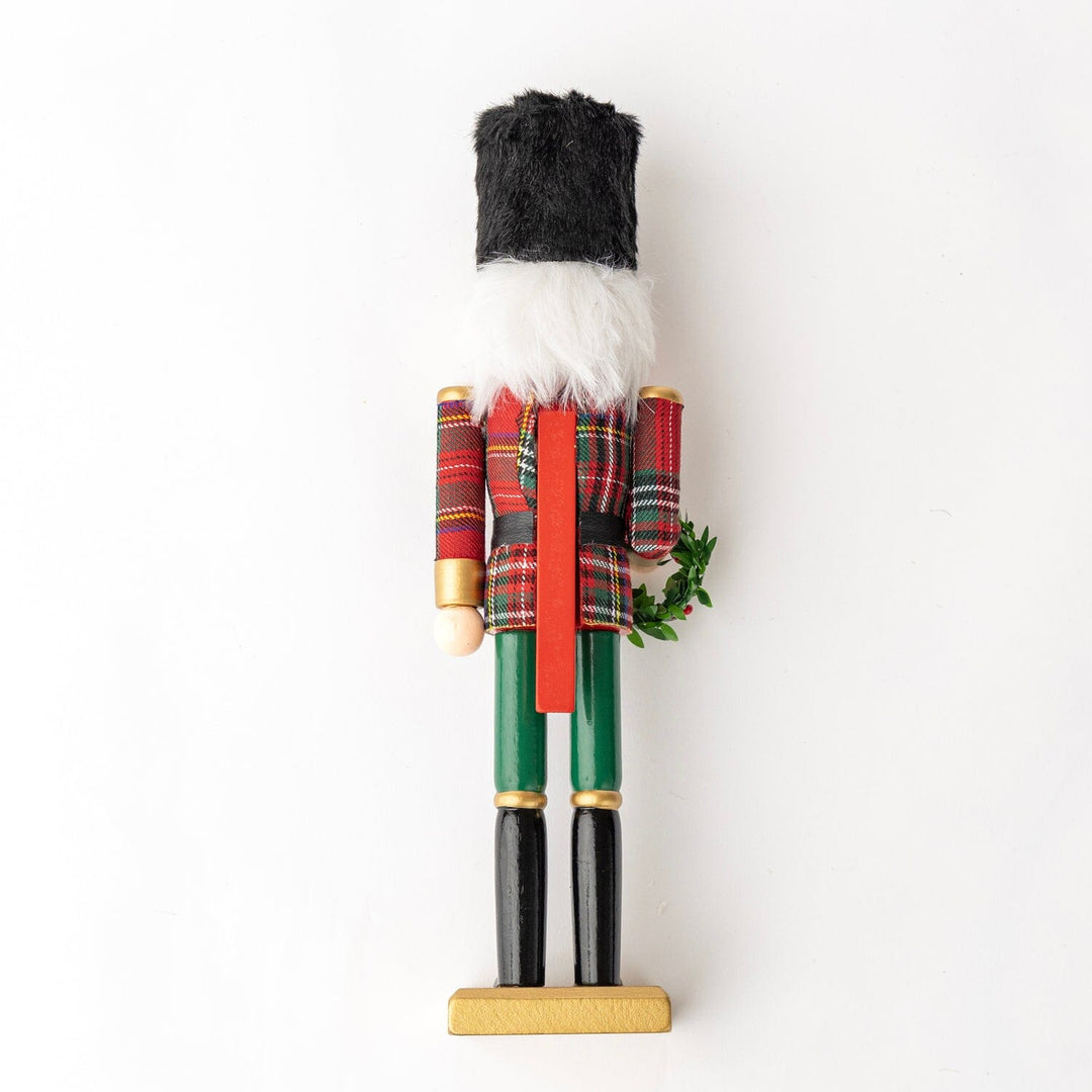 15" Nutcrackers - Plaid Christmas Decor 8 Oak Lane 
