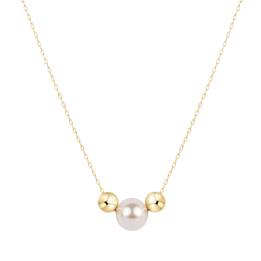 16" Necklace Gold - Purpose Pearl Womens Necklace ENewton 
