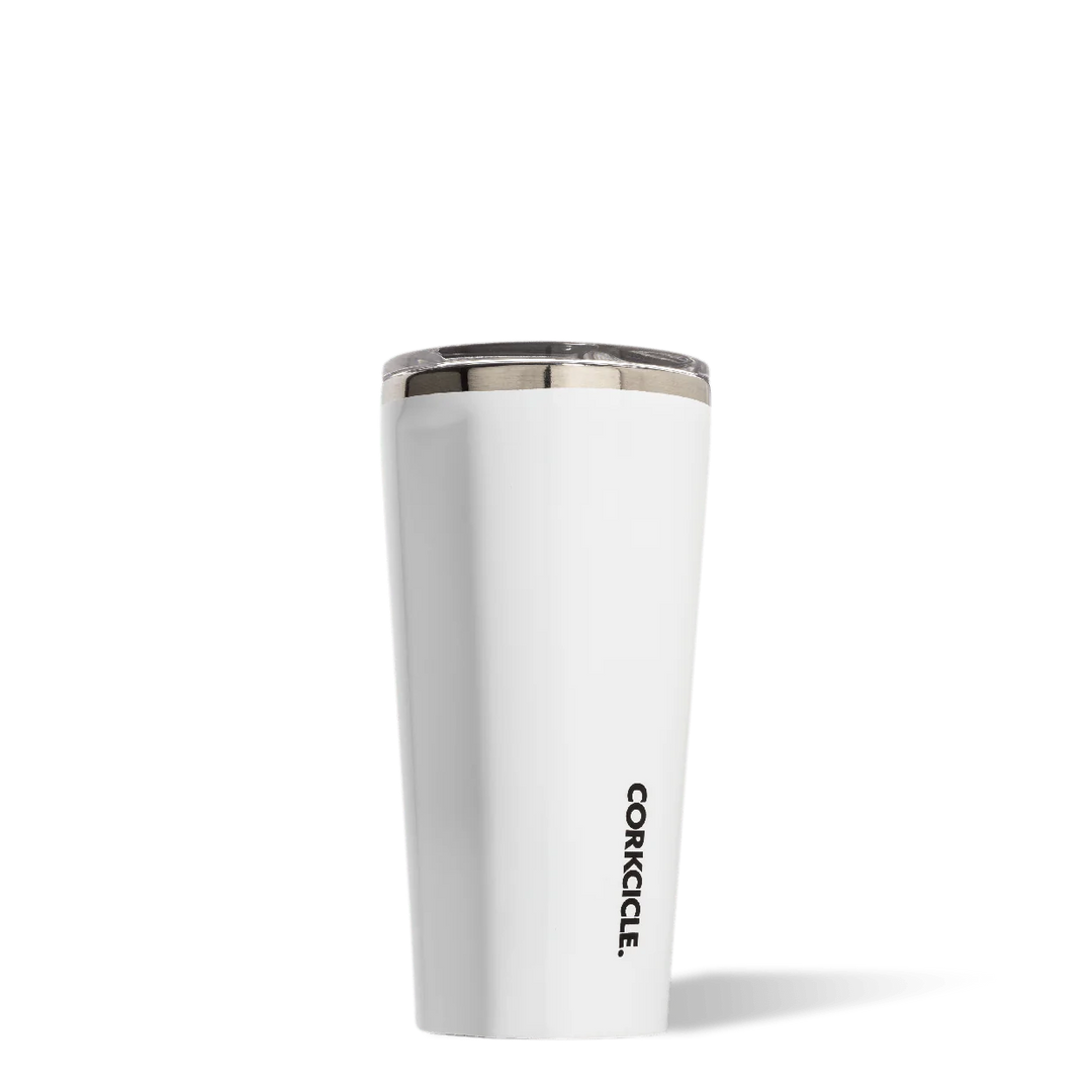 16oz Tumbler Drinkware Corkcicle Gloss White 