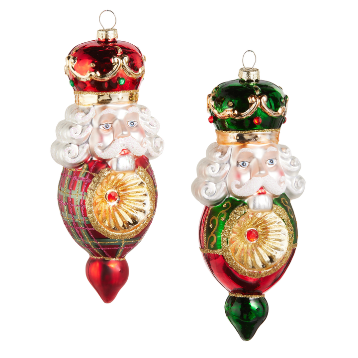 Plaid Nutcracker Ornaments