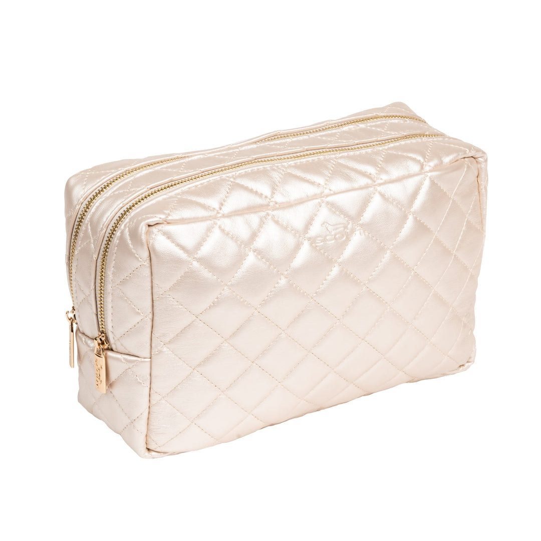 2-Way Bag Cosmetic/Accessories Bags Scout Champagne Quilted 