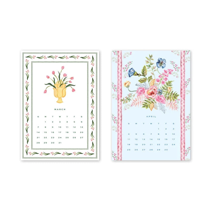 2027 Desktop Calendar With Easel Calendar Dogwood Hill 