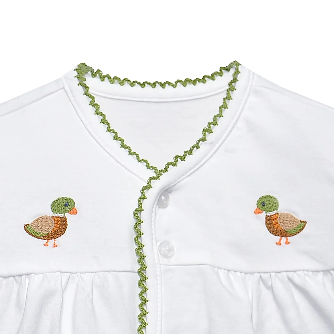 Brennen Knit Diaper Set - Ducks