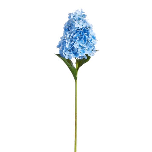 29" Real Touch Blue Hydrangea Stem Floral RAZ 
