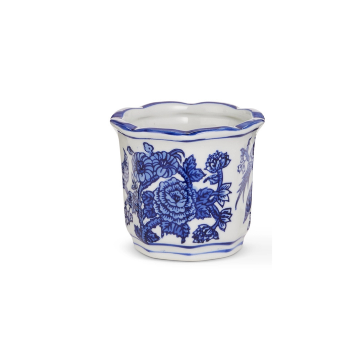 Mini Blue and White Pots