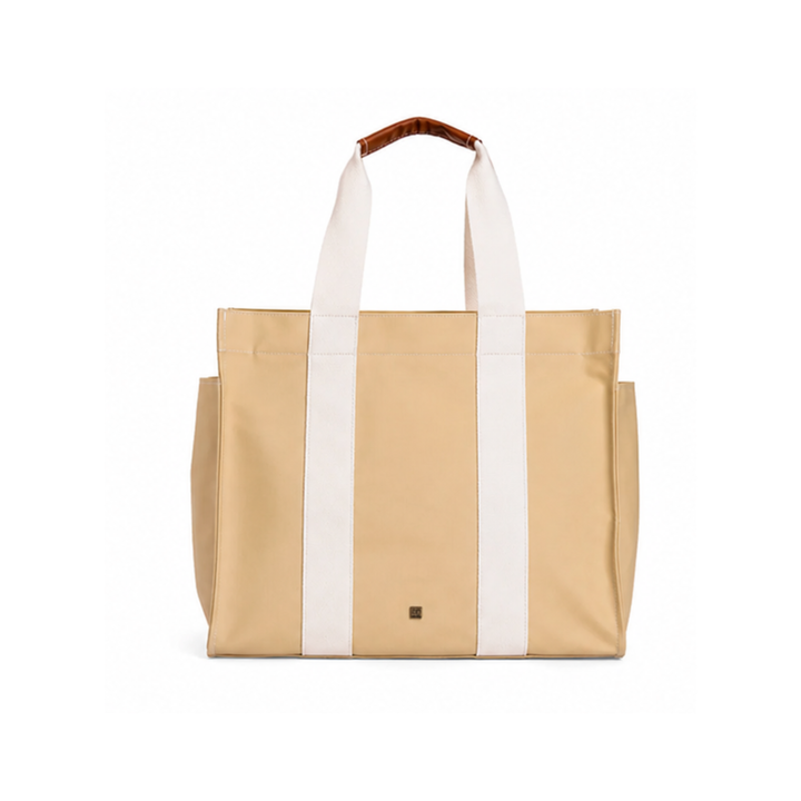 Tall Tote Coated Canvas