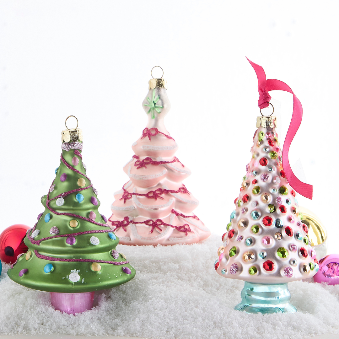 Blushing Tree Ornaments