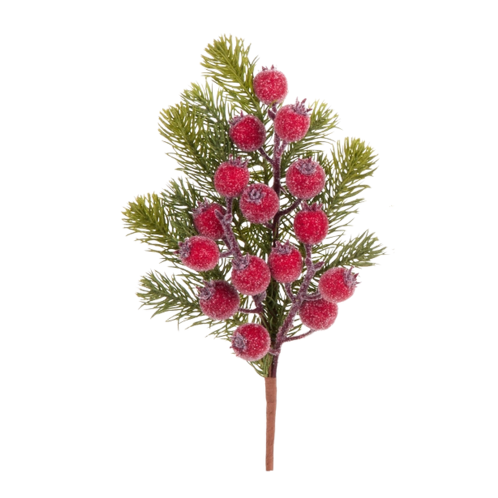 Iced Berry and Greenery Sprays