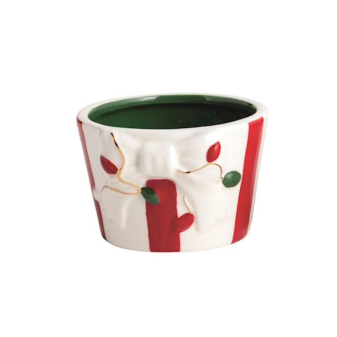 Christmas Tidbit Bowl Dishes