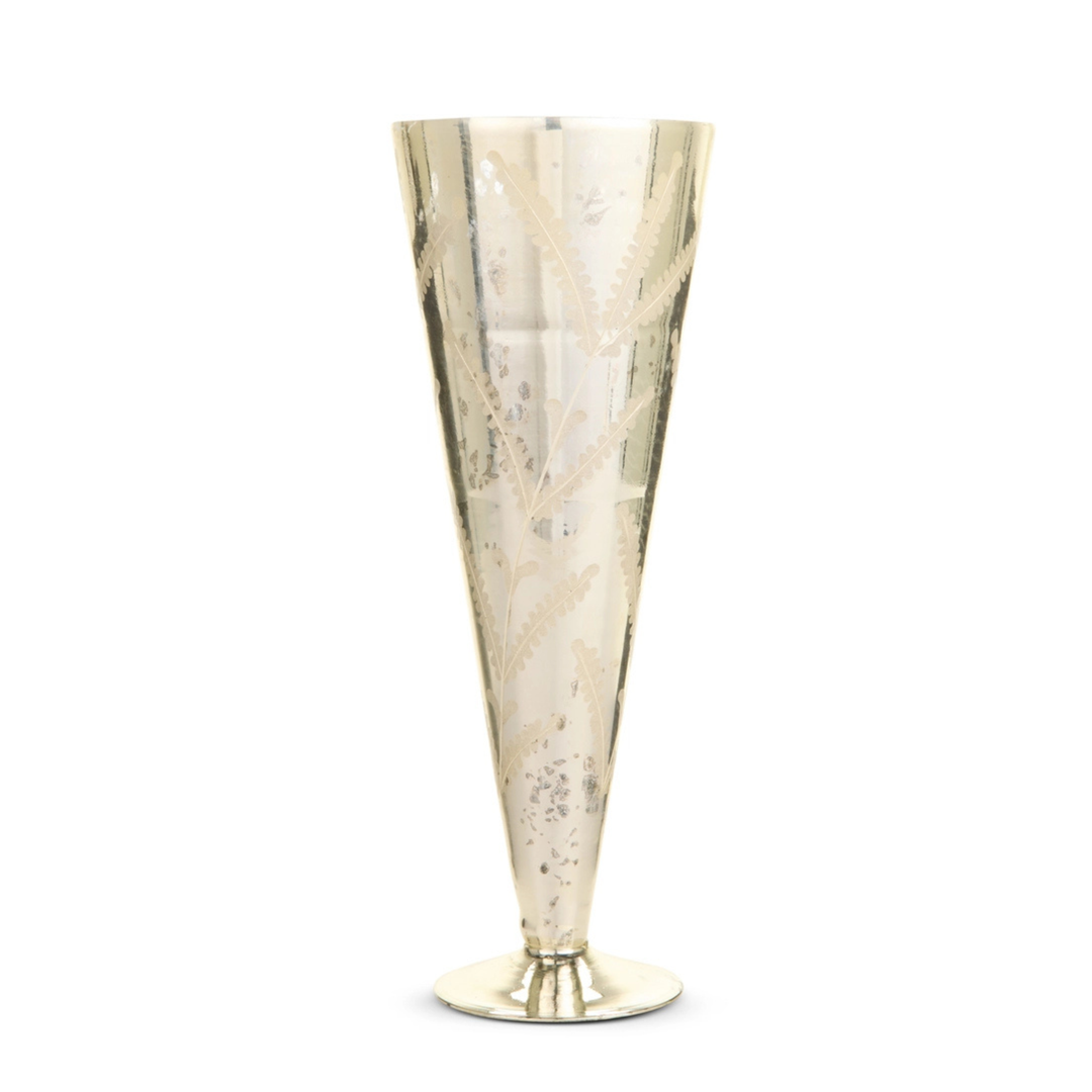 Silver Flute Vases