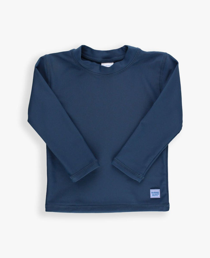 Long Sleeve Rash Guard - Navy