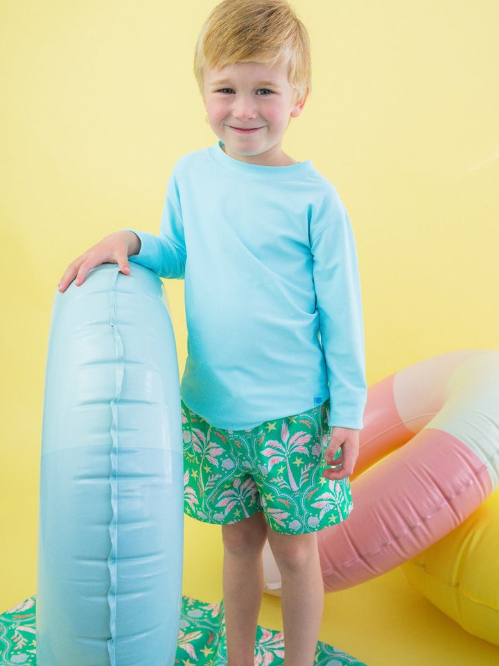 Coconut Cabana Performance Hybrid Swim Trunks