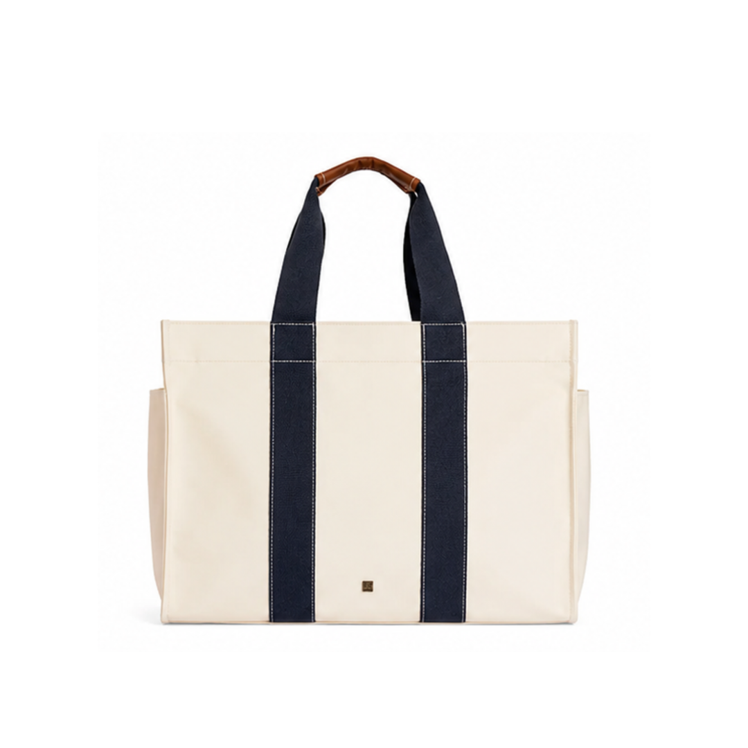 Tall Tote Coated Canvas