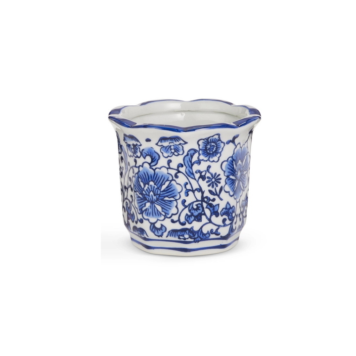 Mini Blue and White Pots