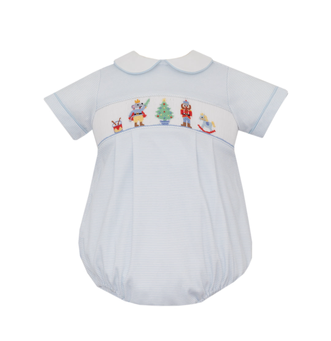 Nutcracker Smocked Boy Bubble