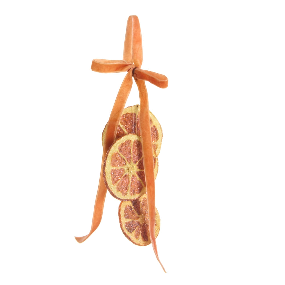 Iced Orange Slice Ornament