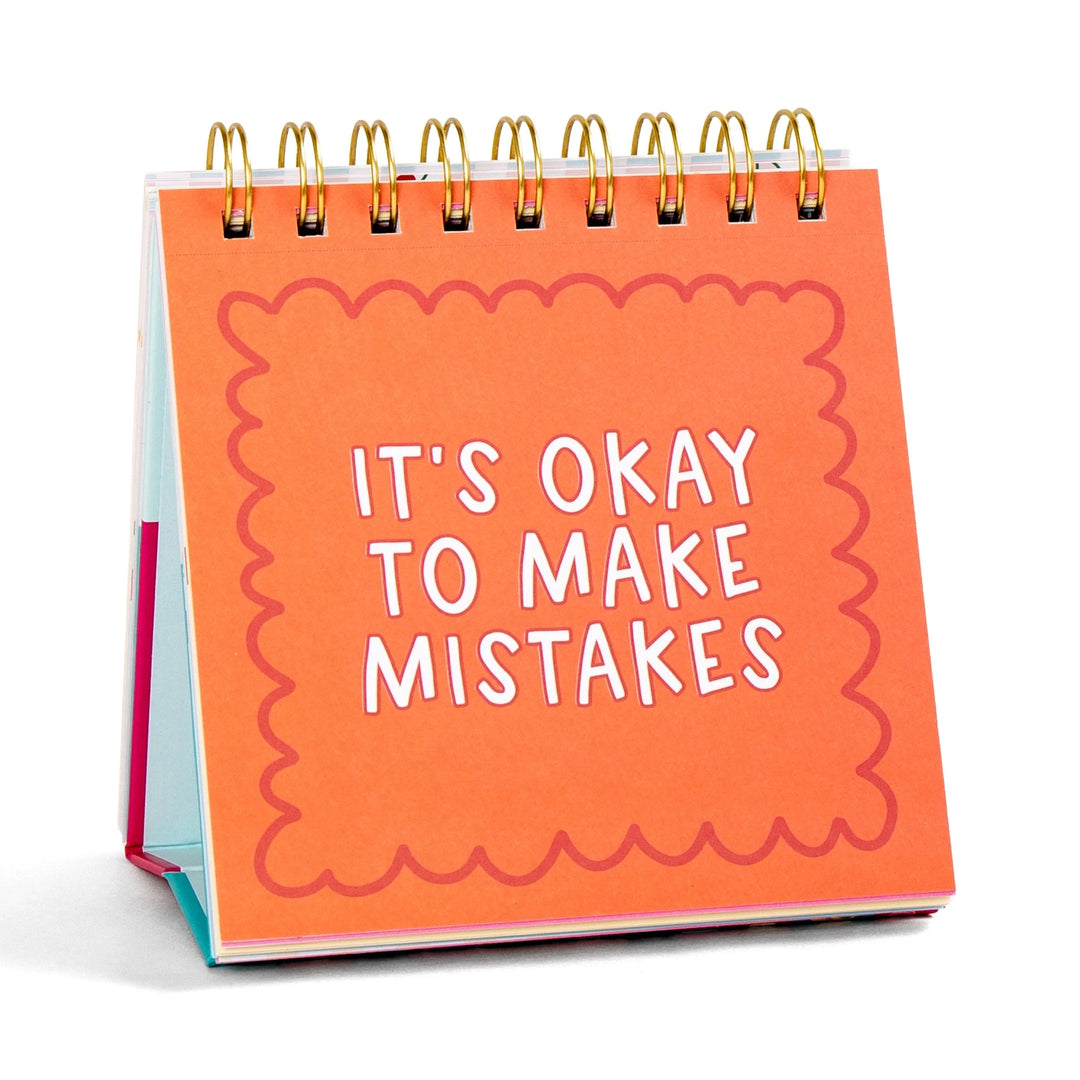 52 Weeks of Affirmations - Desk Flip Calendar Calendar Pippi Post 