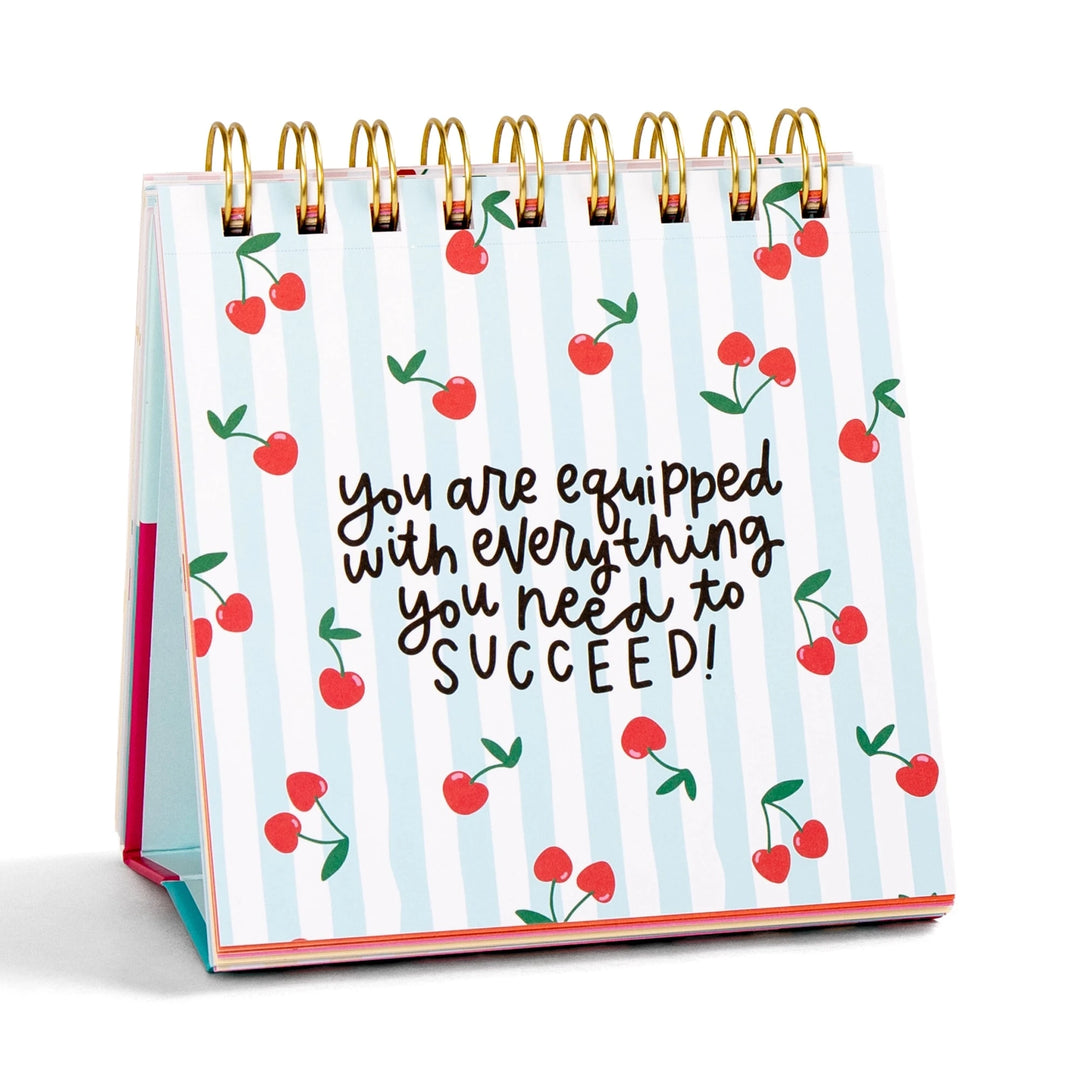 52 Weeks of Affirmations - Desk Flip Calendar Calendar Pippi Post 