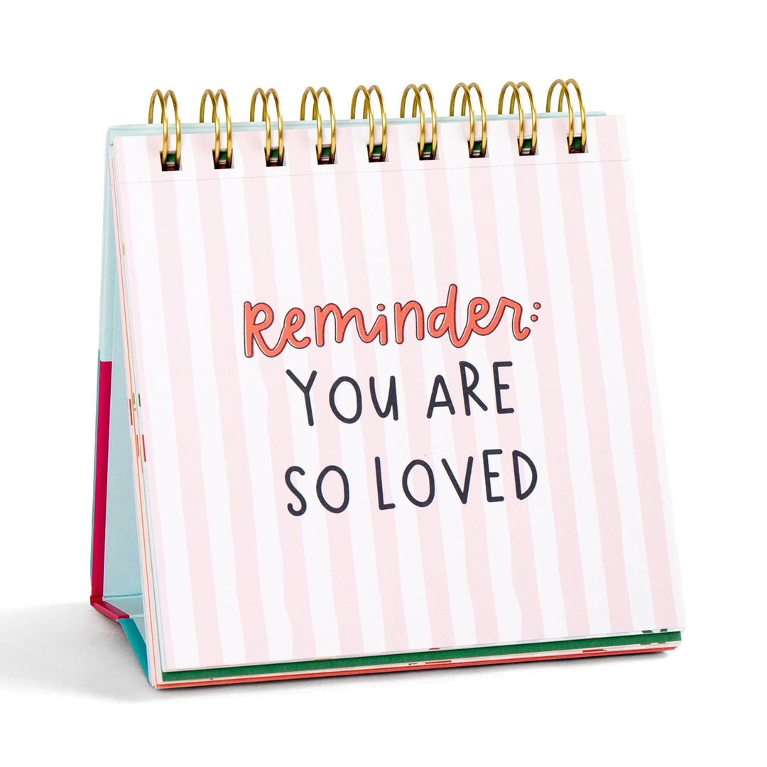 52 Weeks of Affirmations - Desk Flip Calendar Calendar Pippi Post 