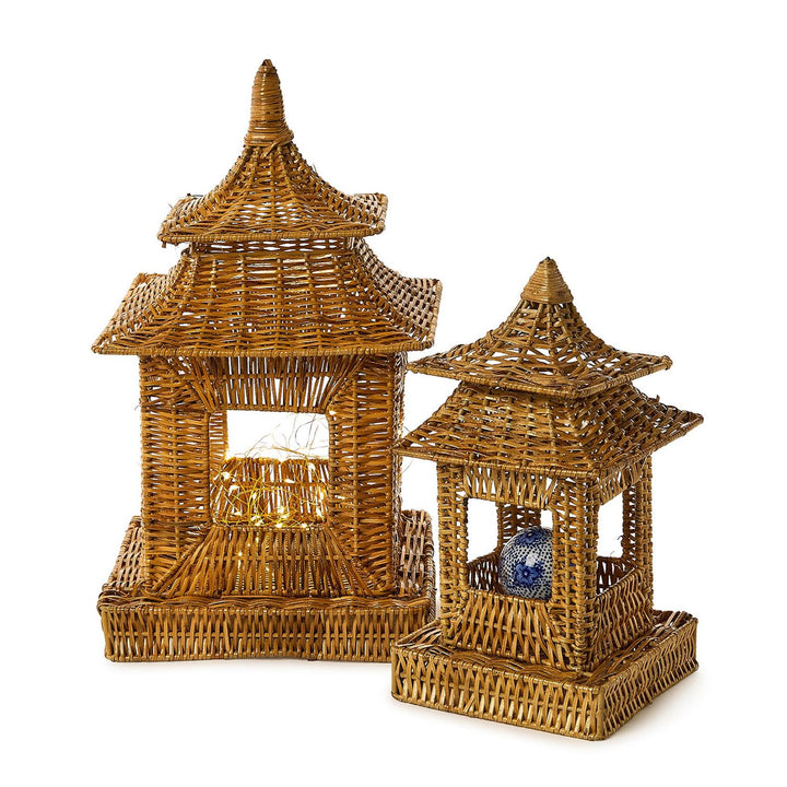 Pagodas Rattan Lanterns