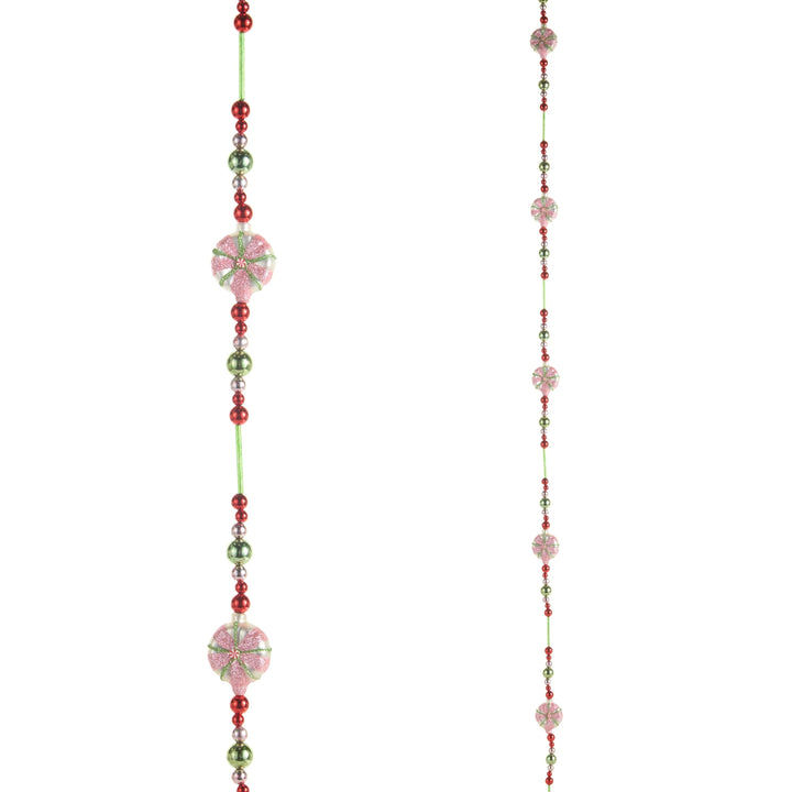 6' Bead and Peppermint Garland Garland RAZ 
