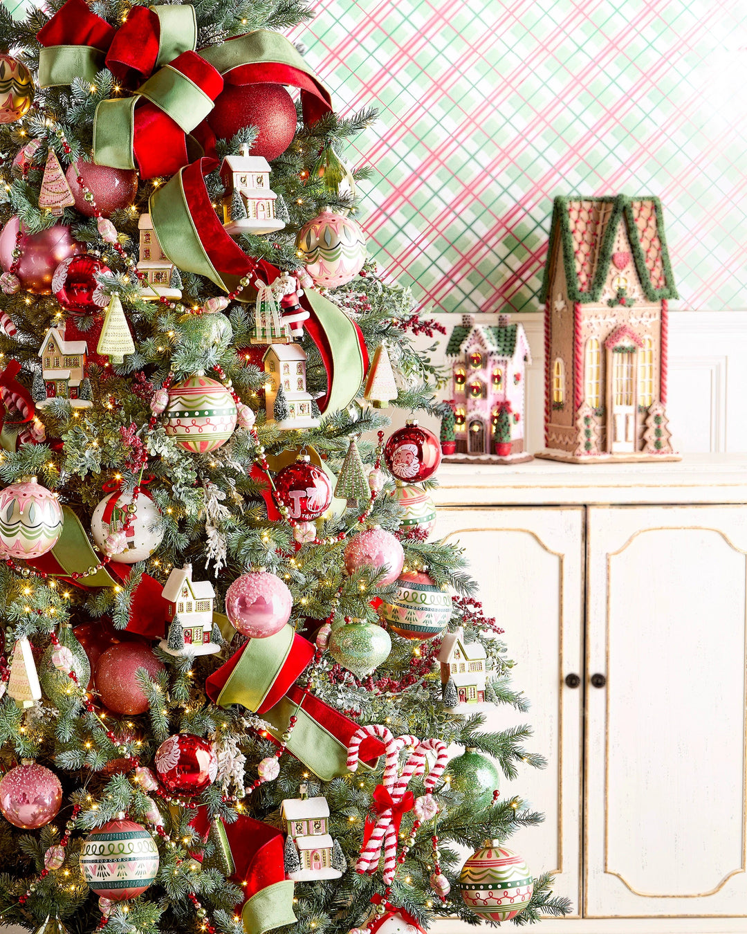6' Bead and Peppermint Garland Garland RAZ 
