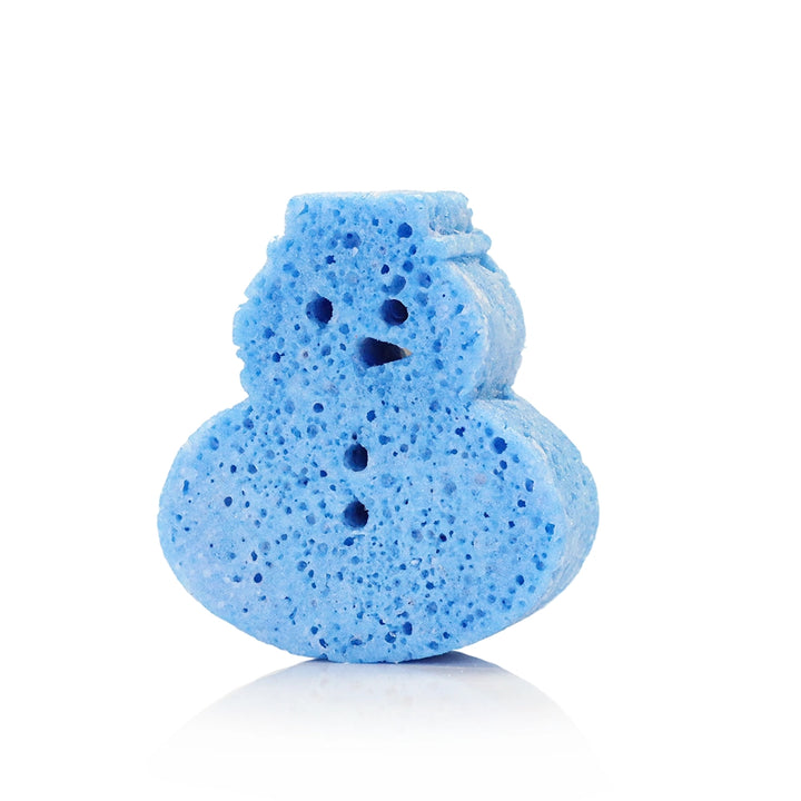 Snowman Holiday Body Buffer - Snow Orchid