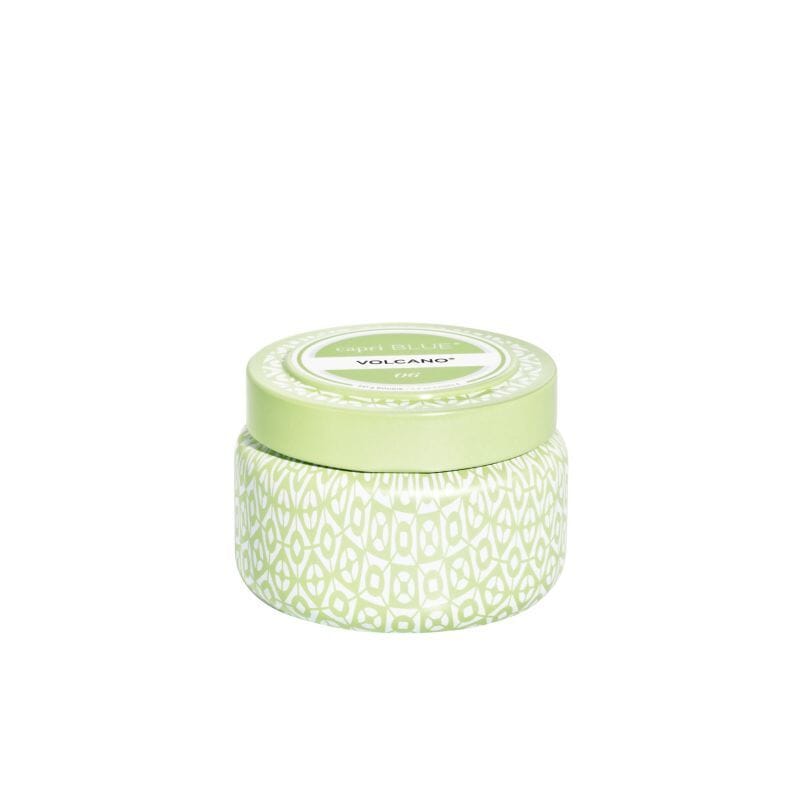 8.5oz Printed Travel Tin Candle Candle Capri Blue Iced Matcha 