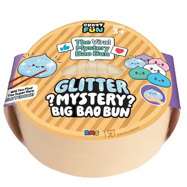 RMS Giant Squish Glitter Dumpling 7"