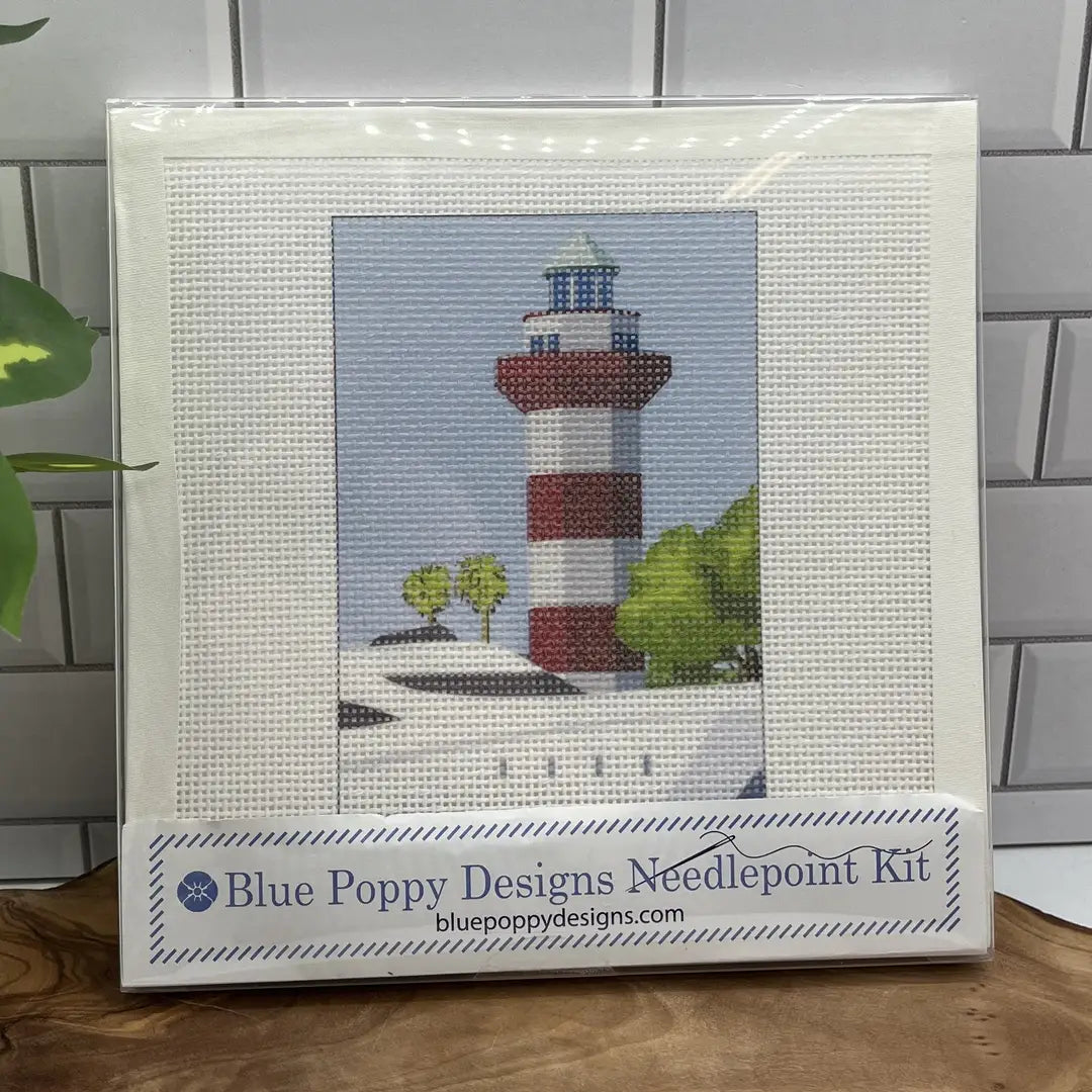 Needlepoint Kit - Hilton Head Island Harbor Town Lighthouse