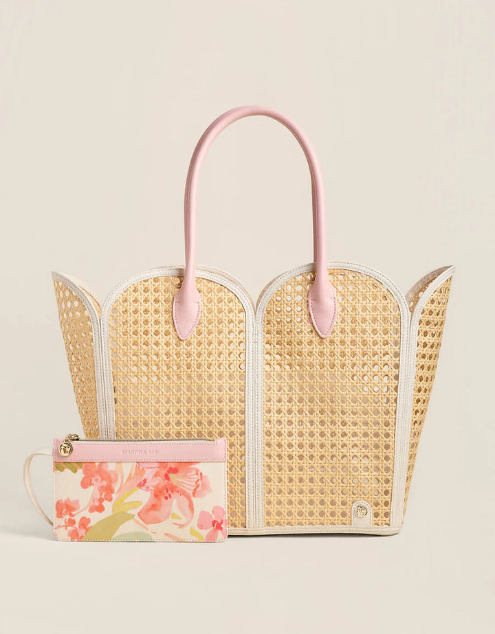 Splash Cane Beach Tote - Castillo Tropical