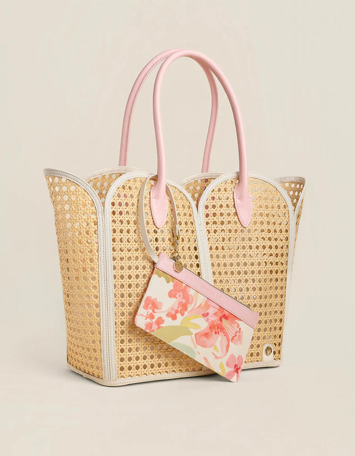 Splash Cane Beach Tote - Castillo Tropical