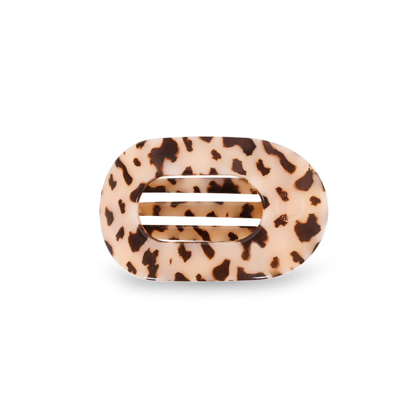 Teleties Flat Round Hair Clips - Small