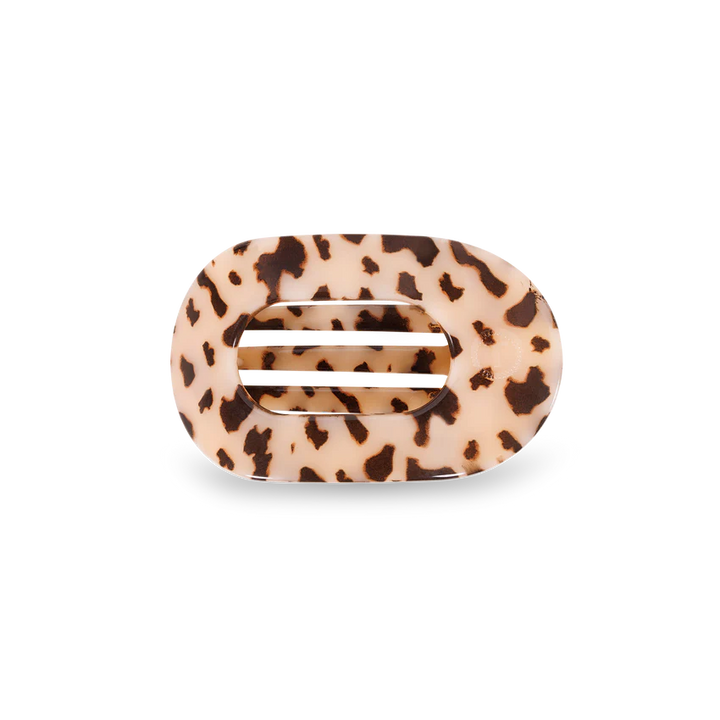 Teleties Flat Round Hair Clips - Small
