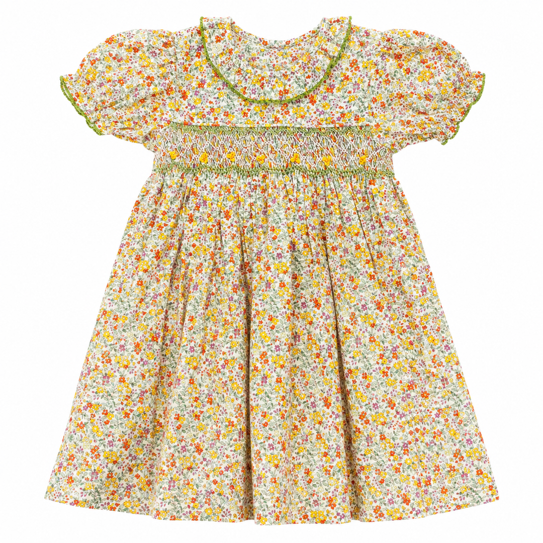 Yellow Flower Juliette Dress