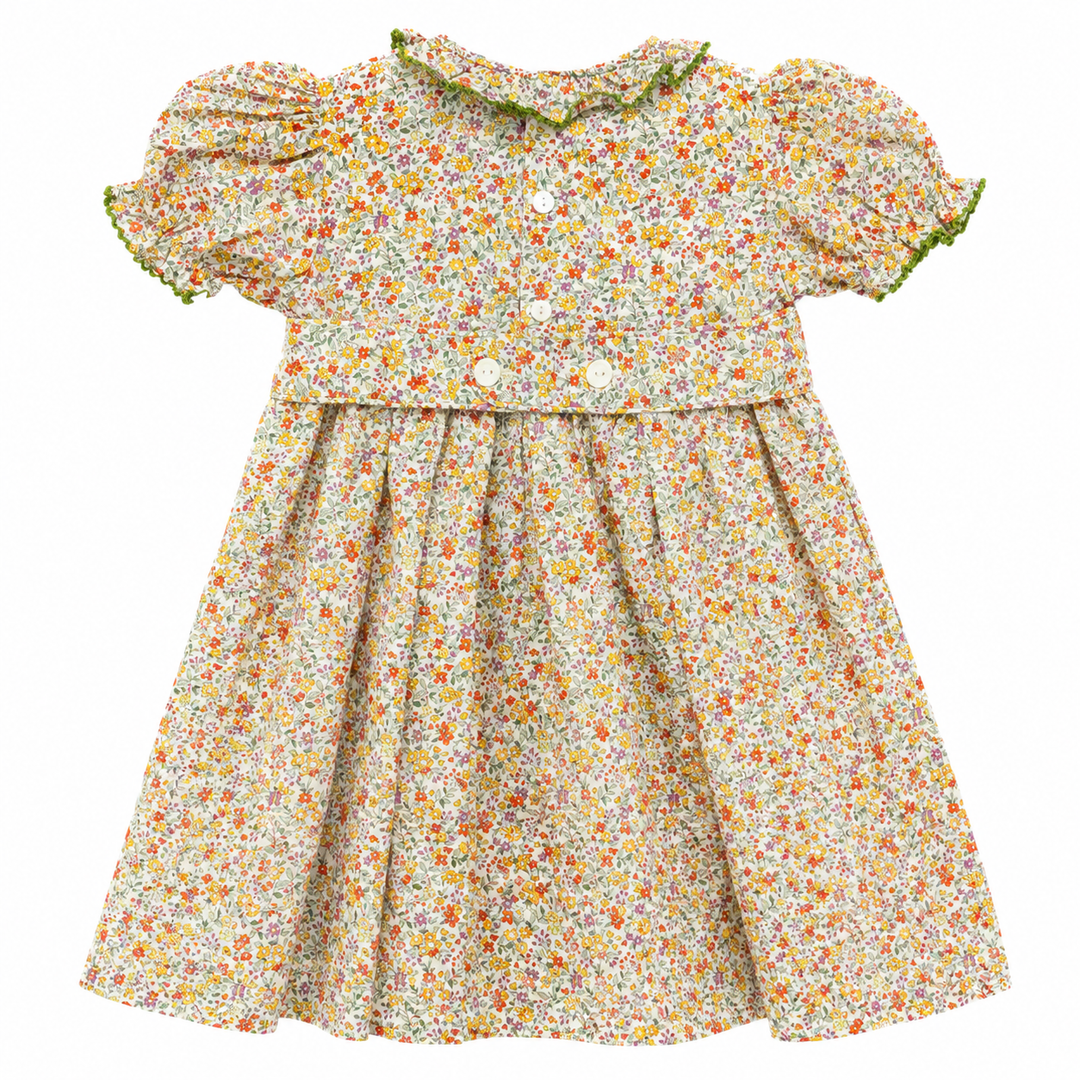 Yellow Flower Juliette Dress