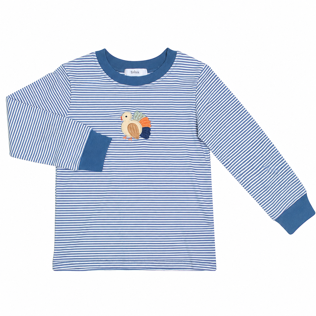 Turkey Applique Boy's Tshirt