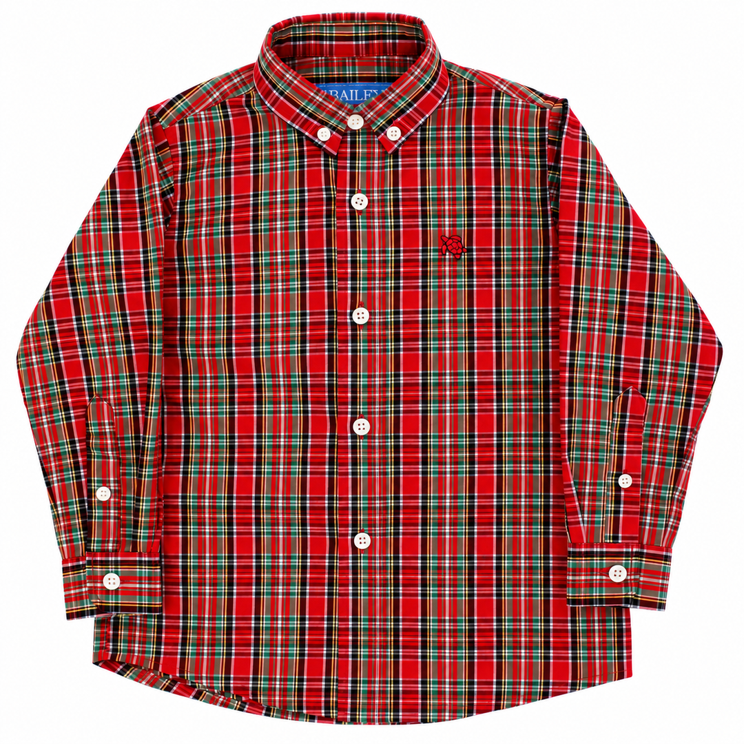 Button Down Shirt - Tartan