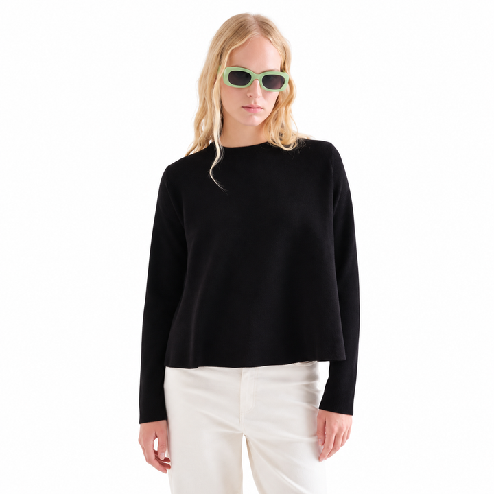 Everyday Crewneck Sweater - Black