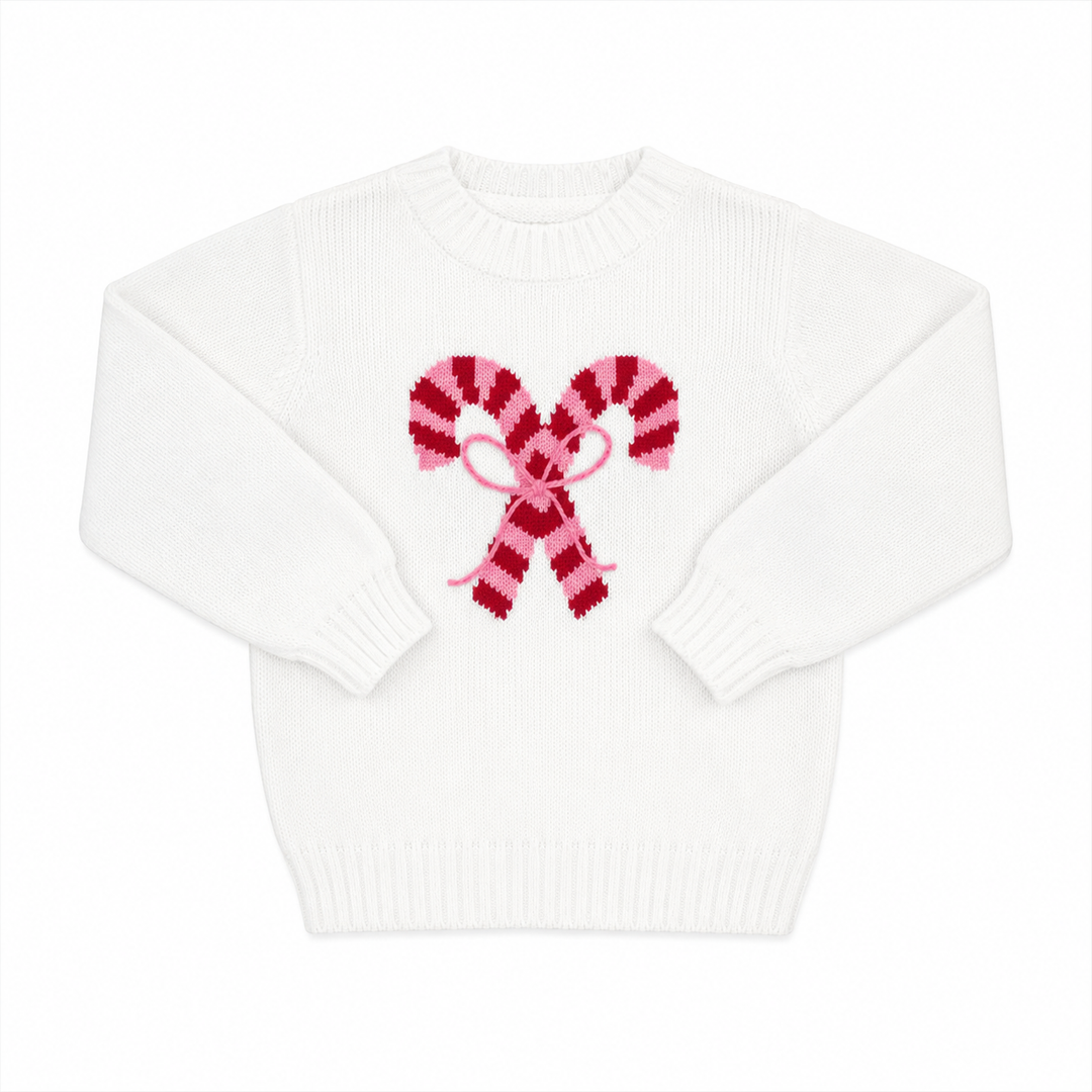 Cozy Up Sweater - Candy Cane