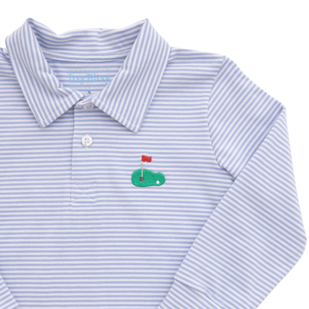 Long Sleeve Polo - Golf